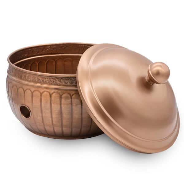 Good Directions La Jolla Hose Pot with Lid - Copper Finish 449VB-458VB -  The Home Depot