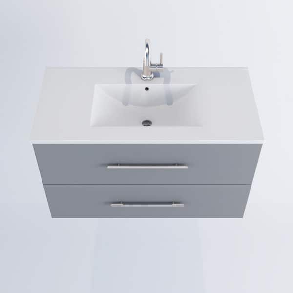 VOLPA USA AMERICAN CRAFTED VANITIES Napa 32 in. W. x 18 in. D