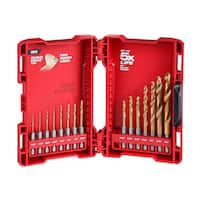 Milwaukee® SHOCKWAVE™ RED HELIX™ 15-Piece Titanium Drill - View #7