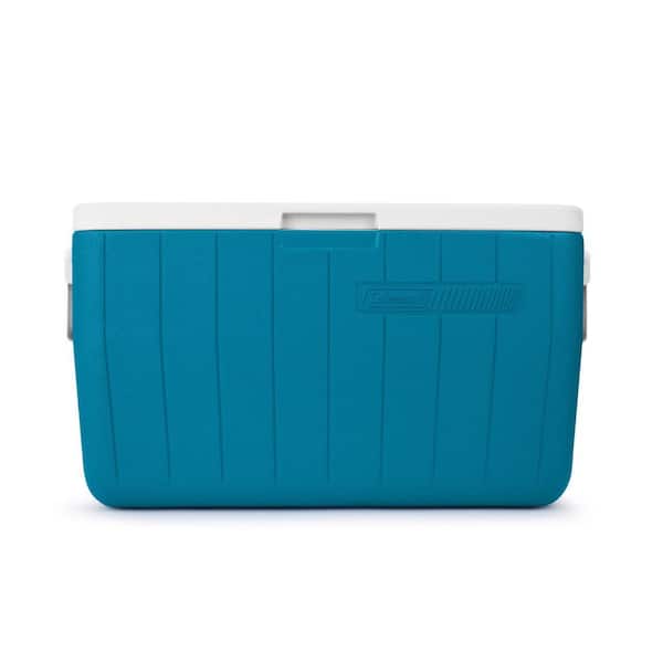 ITOPFOX Chiller 48 qt. Hard Sided Cooler with 2-Way Handles in Deep Ocean for Beach Outdoor Camping