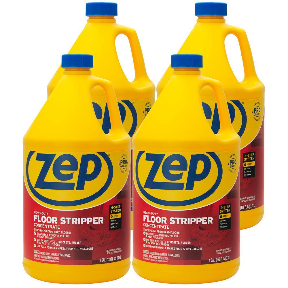 Zep 1 Gal Heavy Duty Floor Stripper Case Of 4 Zulffs128 The Home Depot