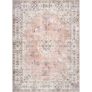Rugs America Hailey Pink Amaranth 2 ft. x 4 ft. Area Rug RA28875 - The Home  Depot