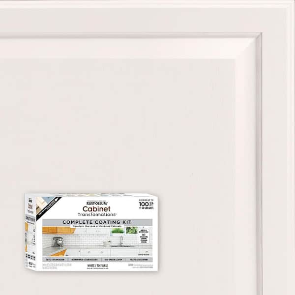 Rust-Oleum Transformations 1 qt. Satin Alabaster Interior Cabinet Paint Kit