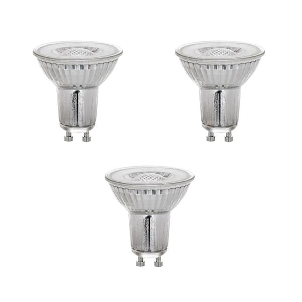 Photo 1 of 75-Watt Equivalent MR16 GU10 Dimmable Recessed Track Lighting 90 Plus CRI Flood LED Light Bulb, Daylight (3-Pack)