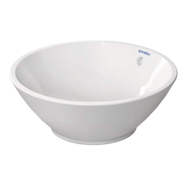 Bacino 6.75 in. Sink Basin in White