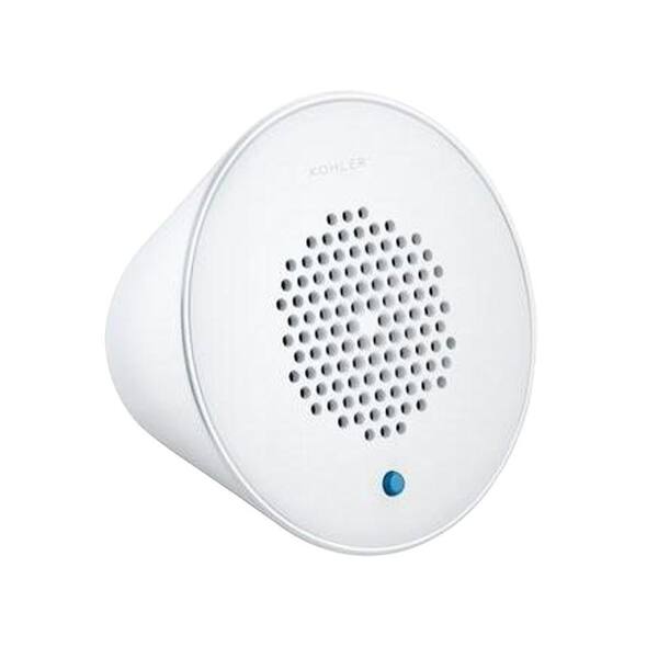 KOHLER Moxie Bluetooth Wireless Speaker in White