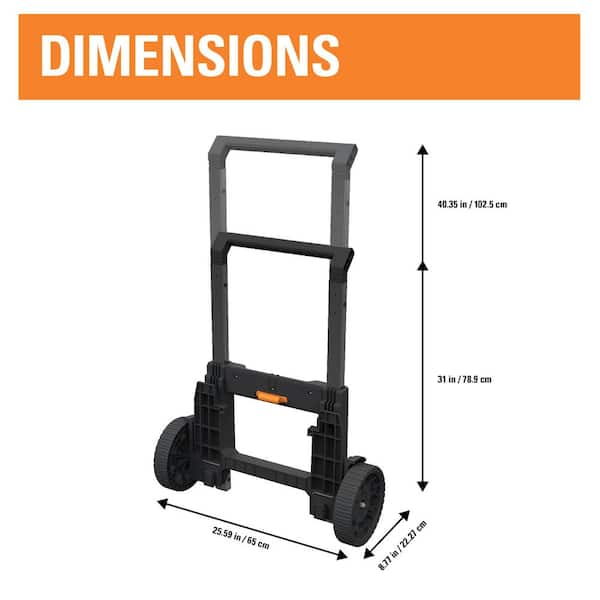 RIDGID Pro Gear System Gen 2.0 Durable All Terrain Rolling Tool