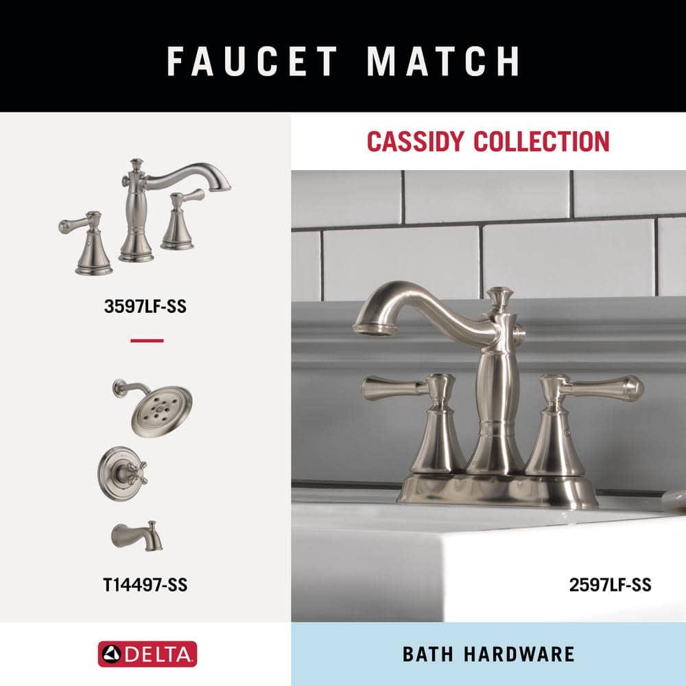 Cassidy 24 in. Stainless Steel Wall Mounted Double Towel Bar