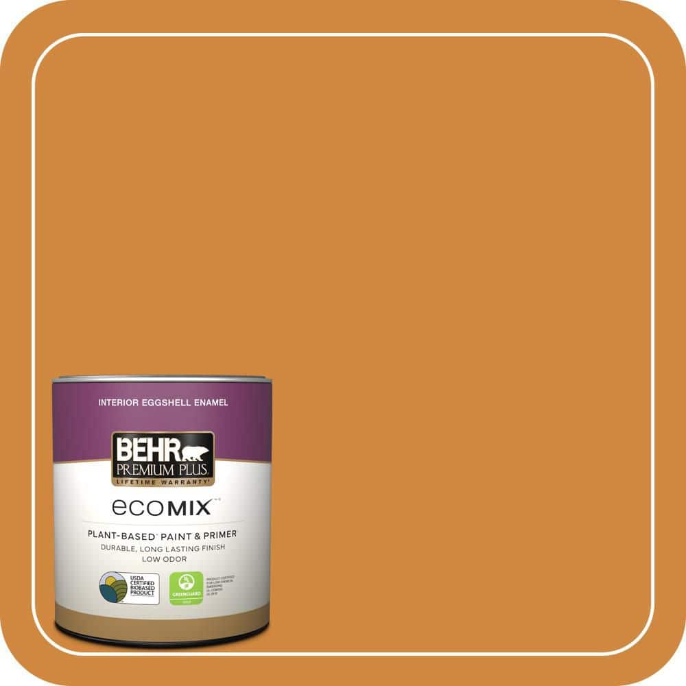 1 qt. #290D-6 Acorn Eggshell Enamel EcoMix Plant-Based Interior Paint & Primer price history on PriceWatchPro
