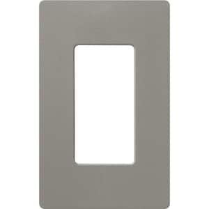 Claro 1 Gang Wall Plate for Decorator/Rocker Switches, Satin, Cobblestone (SC-1-CS) (1-Pack)