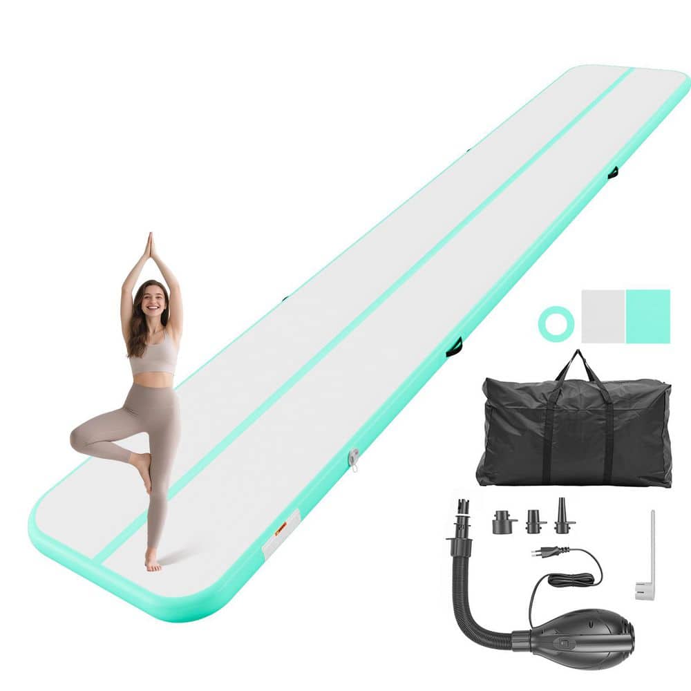 VEVOR 20 ft. Inflatable Gymnastics Air Mat 4 in. Thick 66 sq. ft