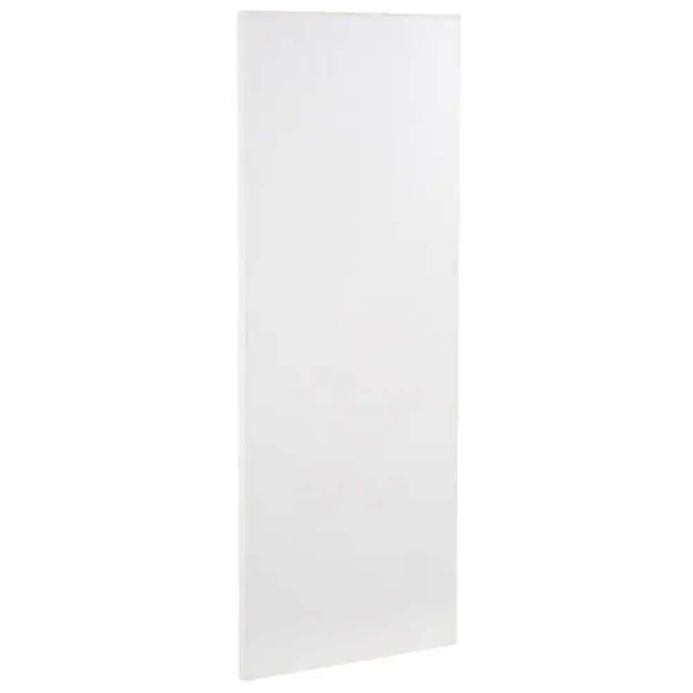 Hampton Bay Avondale 12 in. W x 30 in. H Wall End Panel in Alpine White WFEP1230 The
