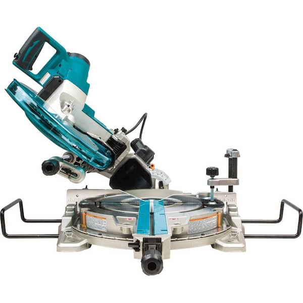 Poging Geniet oogst Makita 15 Amp 12 in. Dual-Bevel Sliding Compound Miter Saw with Laser  LS1219L - The Home Depot