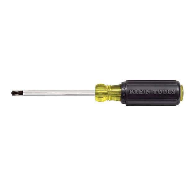 Klein Tools #2 Combo Tip Screwdriver with 4 in. Round Shank and Cushion Grip Handle