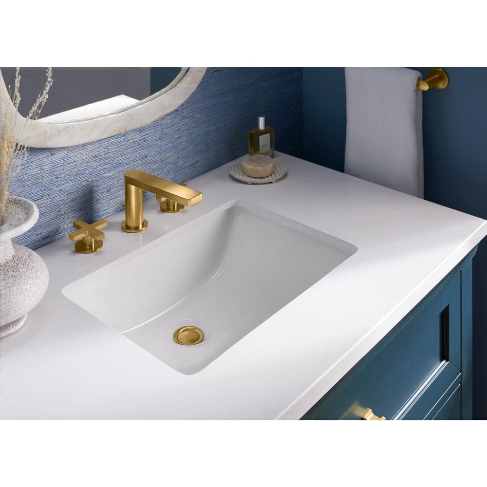 Charlemont Light Oak 36" Bathroom Vanity with Quartz Top
