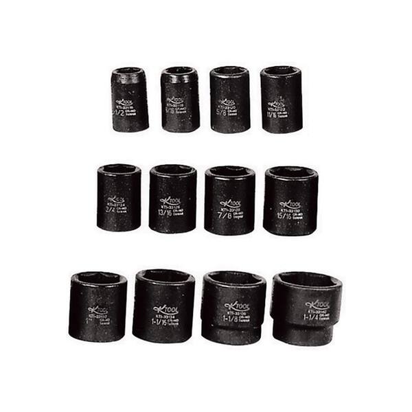 thumbnail image 2 of Lisle 70500 8-Piece Tap Socket Set – 1/4 & 3/8 Inch Drive Made In USA 2 of 5