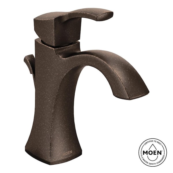 Voss Single Hole Single-Handle High-Arc Bathroom Faucet in Oil Rubbed Bronze