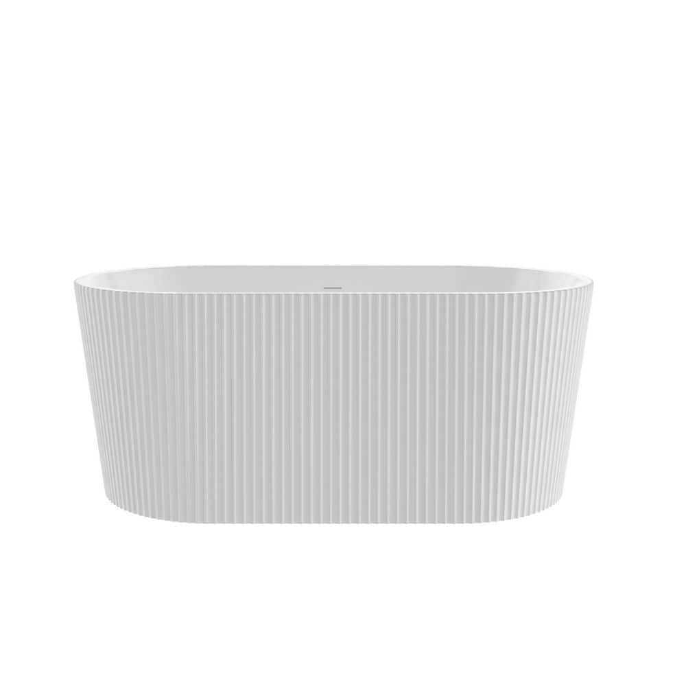 Harp-F 67 in. in. x 31 1/2 in. in. Freestanding Soaking Acrylic Bathtub,with Drain 2 in. Gloss White price history on PriceWatchPro