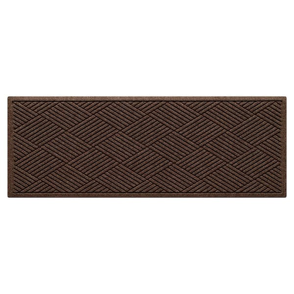 Bungalow Flooring Waterhog Diamonds 22 in. x 60 in. PET Polyester Indoor Outdoor Runner Door Mat