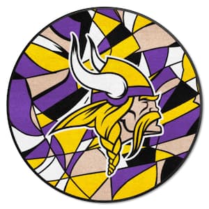 Milliken Minnesota Vikings Chrome Area Rug 7’8” x 10’9”