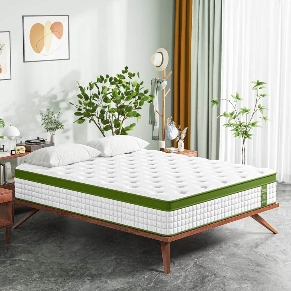 "14"" King Boxed Hybrid Mattress USA Assembled Gel Foam Springs" price history on PriceWatchPro