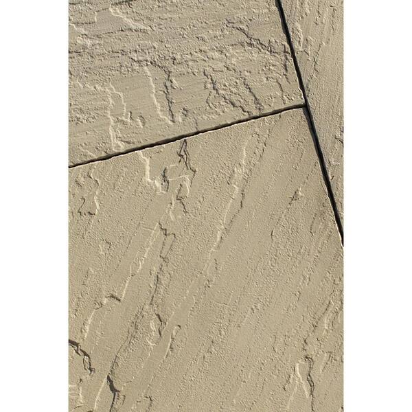 Silver Creek Stoneworks Slate 24 in. x 24 in. x 1.5 in. Cream Concrete Paver (24-Pieces/96 sq. ft./Pallet)