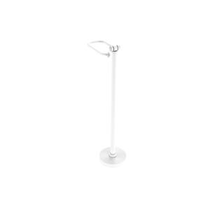Southbeach Free Standing Toilet Paper Holder in Matte White
