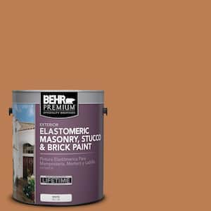 1 gal. #MS-11 Rustic Orange Elastomeric Masonry, Stucco and Brick Exterior Paint