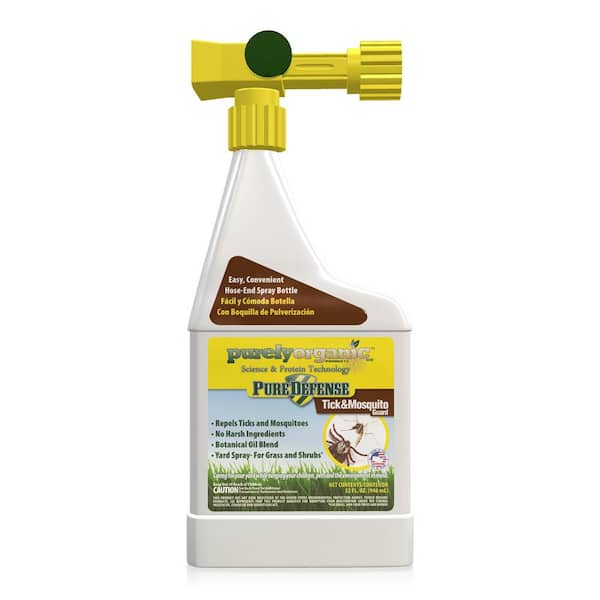 Pure Defense Purely Organic Products LLC Pure Defense Tick and Mosquito Guard 32 oz. Hose-End Tick and Mosquito Repellent