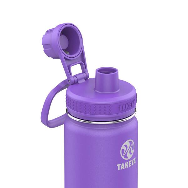 HYDRATE Frosted Purple Half Gallon Water Bottle - BPA Free, Flip Cap, Ideal  for Gym, Large Sports Bottle, Extra strong material