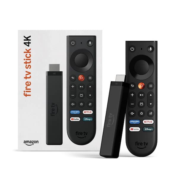 Fire TV Stick 4K (Newest Model) with Alexa+, New Remote, Live TV, and All Your Streaming Apps in One Place w/Alexa+