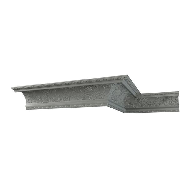Hope 12.625 in. D x 16.25 in. W x 96 in. L Polyurethane Crown Moulding