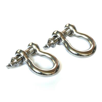 3/4 in. Stainless Steel D-Ring Shackles