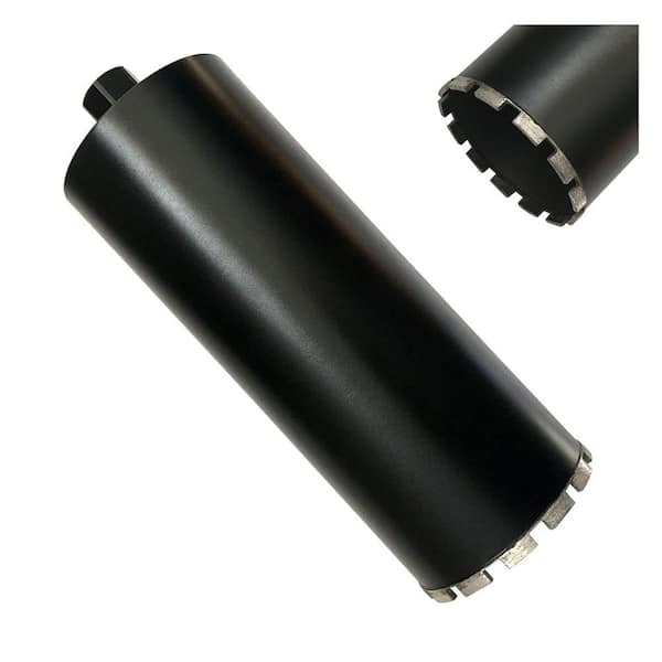 EDiamondTools 8 in. High Performance Wet Core Bit for Hard/Reinforced ...