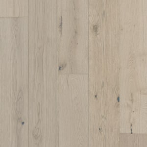 Take Home Sample - Steinhart French Oak Water Resistant Wirebrushed Engineered Hardwood Flooring - 7.5 in. x 7 in.