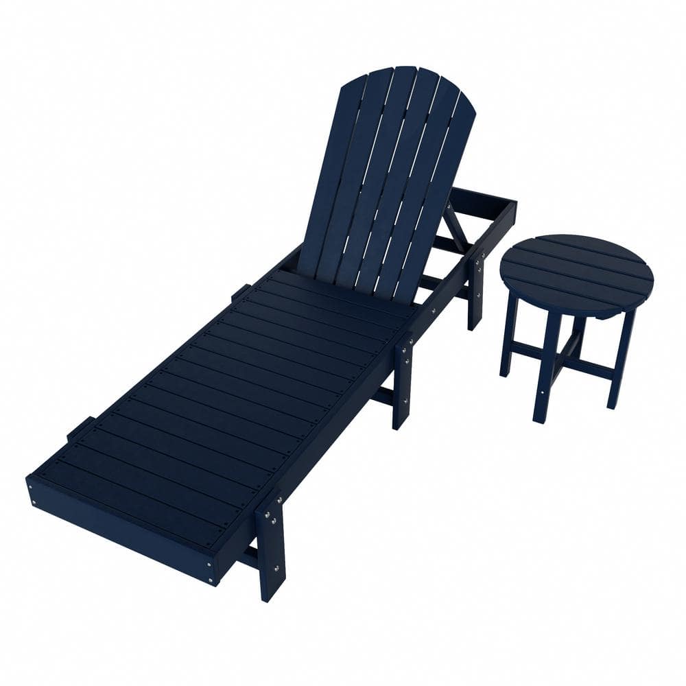 WESTIN OUTDOOR Altura 18 in. 2-Piece Navy Blue Outdoor Classic ...