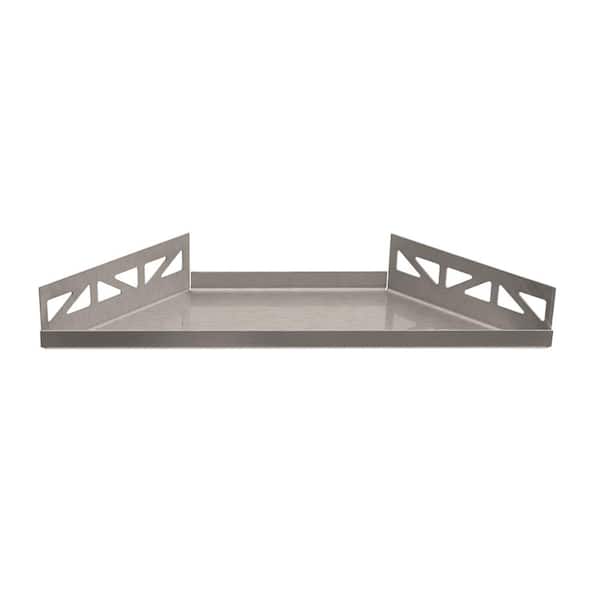 DURAL TI-SHELF TZ 6.89 in. W Pentagonal-Shaped Corner Shower Shelf