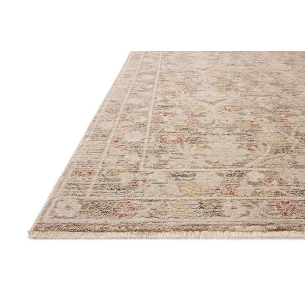 Clarisse Grey / Multi 2 ft. 6 in. x 10 ft. 2 in. Traditional Runner Rug