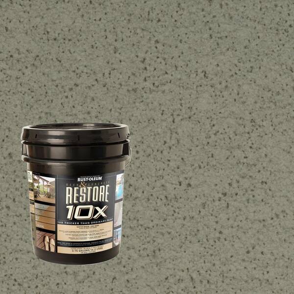 Rust-Oleum Restore 4-gal. Moss Deck and Concrete 10X Resurfacer