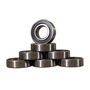 EOS11 8-Pieces Replacement Pallet Jack Radial Ball Bearing for Load/Steer Wheels (All Series): 20 mm Bore Dia.