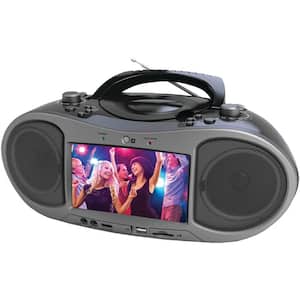 Class LCD 800p x 480p 7 in. Bluetooth DVD Player Boombox