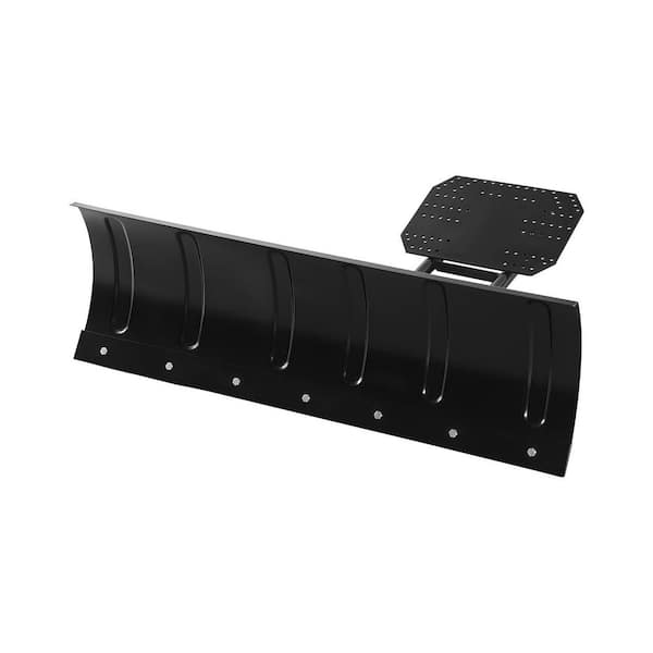 48 in. Universal Snow Plow Kit, Adjustable Height & Angle, Quick-Release Steel Blade, 3 Mounting Options for ATVs/UTVs