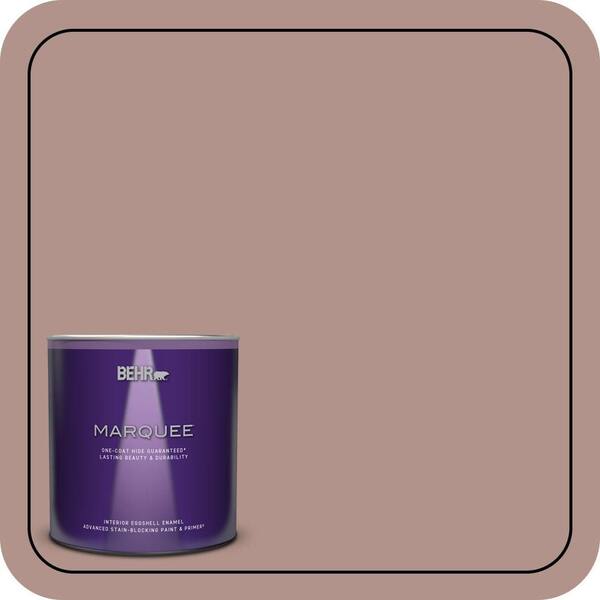 BEHR MARQUEE 1 qt. #180F-4 Desert Willow Eggshell Enamel Interior Paint & Primer