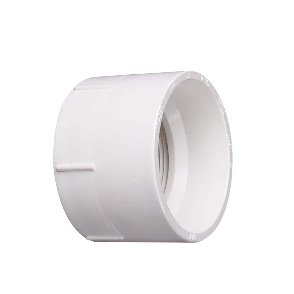 HOMEWERKS 2 in. PVC DWV Hub x FIPT Female Adapter 189170 - The Home Depot