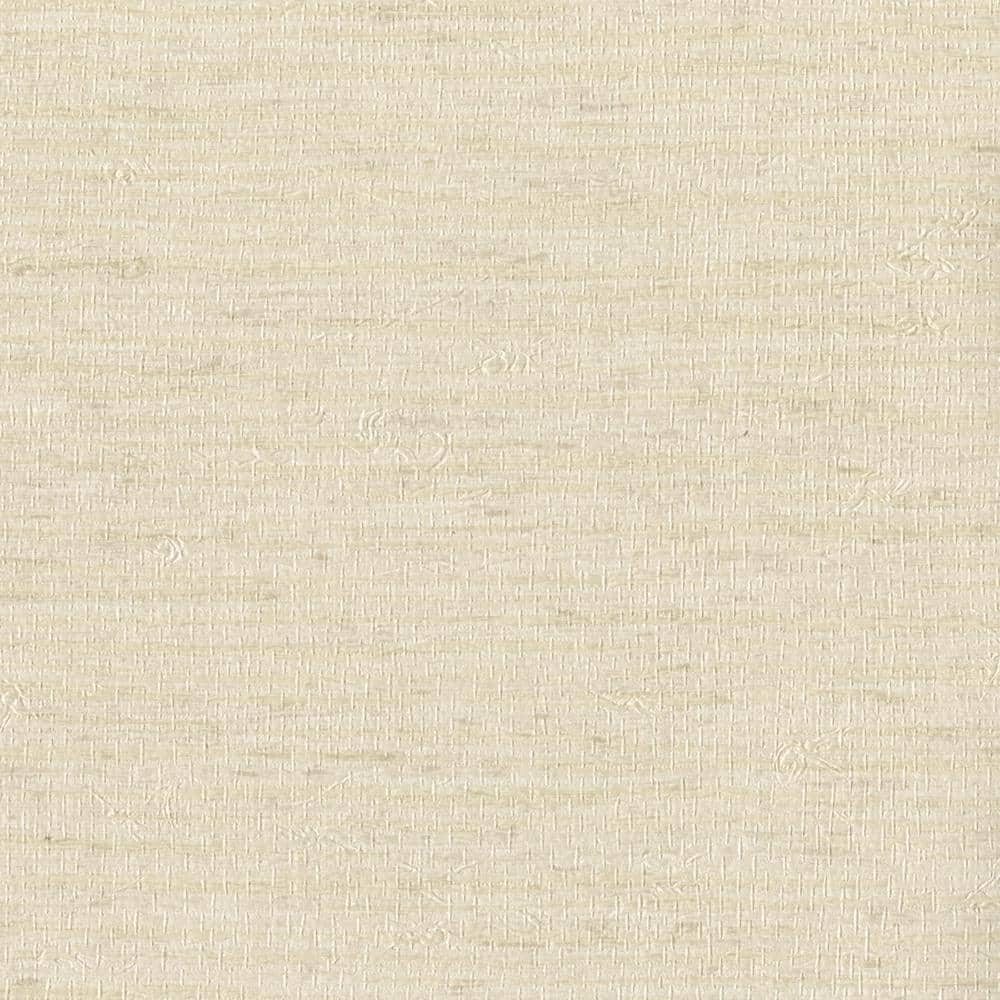 Brewster Bennie Beige Faux Grasscloth Beige Wallpaper Sample 2741 ...