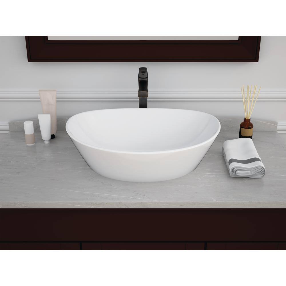 Cardania Oil-Rubbed Bronze Single-Handle Vessel Sink Faucet