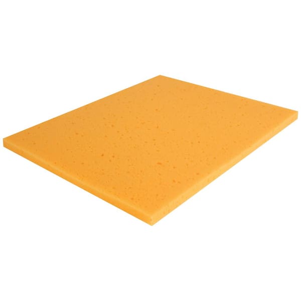 QEP Extra Large 7-1/2 in. D x 5-1/2 in. W Polyurethane Sponge for Grouting,  Cleaning, and Washing (6-Pack) 70005Q-6D - The Home Depot