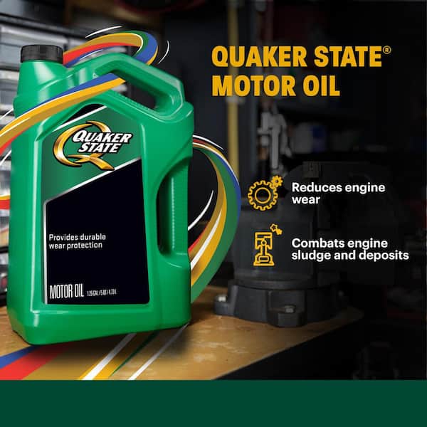 Quaker State SAE 5W-30 Motor Oil 5Qt. 550044963 - The Home Depot