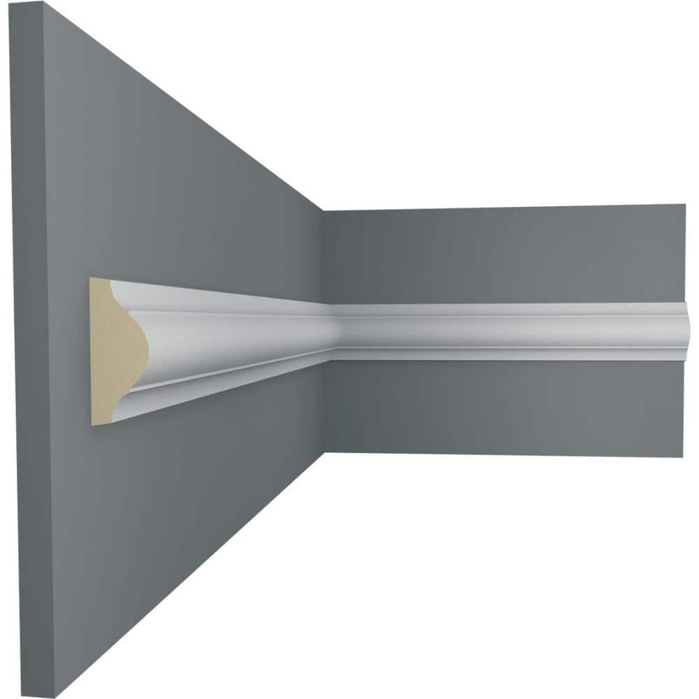 Ashford Smooth White Primed Polyurethane Panel Moulding