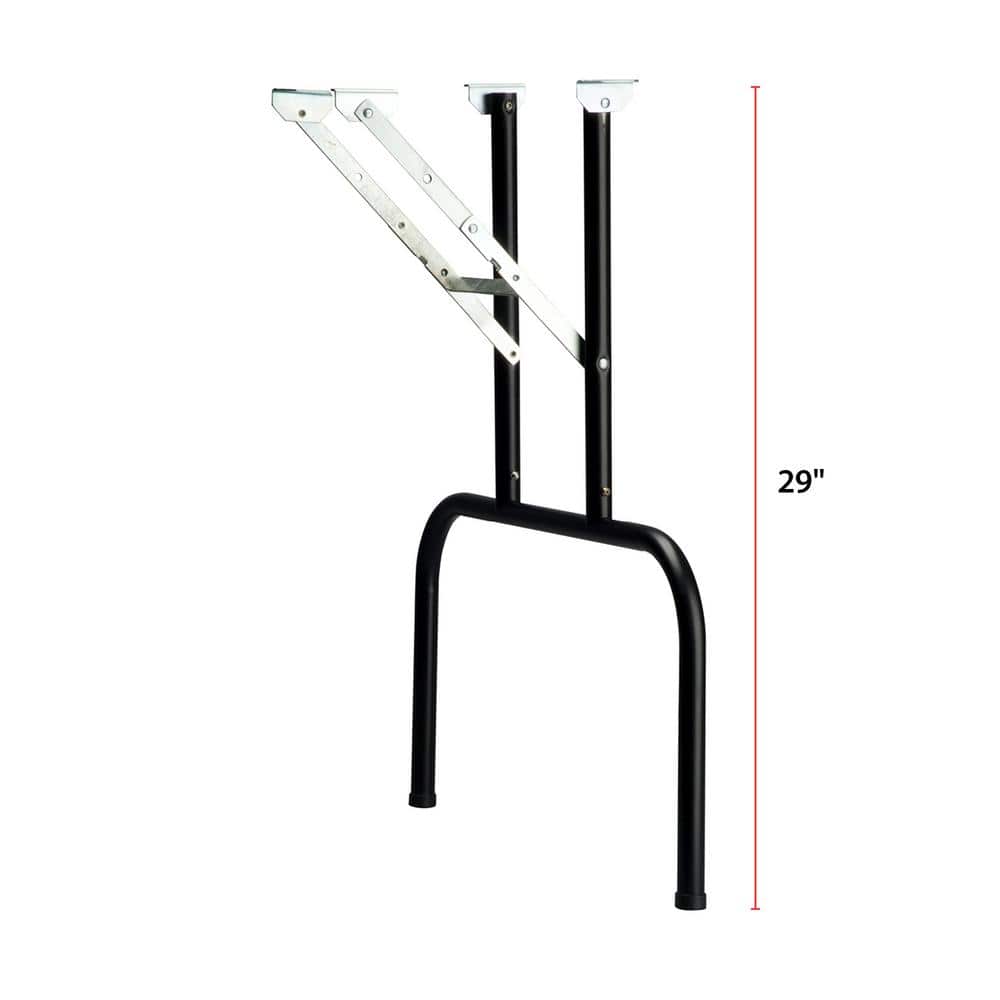29" Black Metal Folding Banquet Table Legs